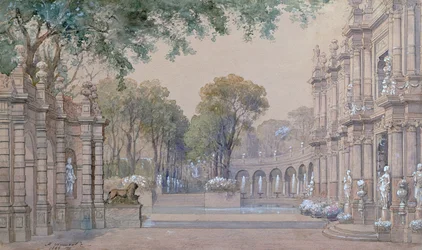 Schizzo per il balletto di Tchaikovsky, 